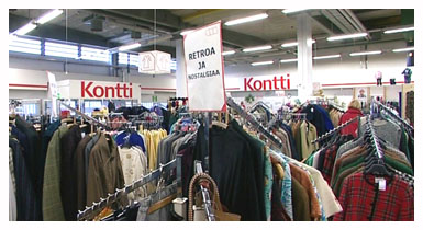 tavarat on lajiteltu (copyright YLE/videokuvaa)